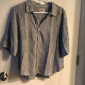 J Crew striped shirt